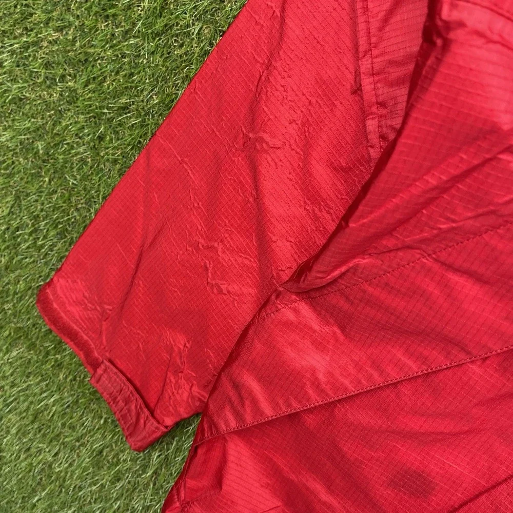 The North Face Goretex Jacket Mens Large Activent Red Hiking Outdoor Gorpcore